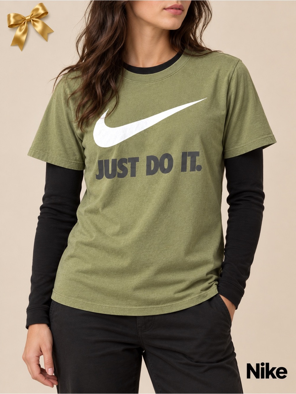 Nike Dri-Fit Camo T-Shirt Size Small